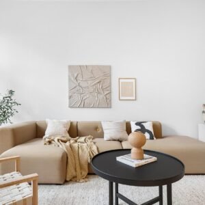 Modern Cream Wind Sofa – Stylish & Comfortable