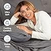 Queen Size 4 Piece Sheet Set Breathable & Cooling Sheets Dark Grey43 Queen Size 4 Piece Sheet Set - Breathable & Cooling Sheets - Dark Grey - Image 4